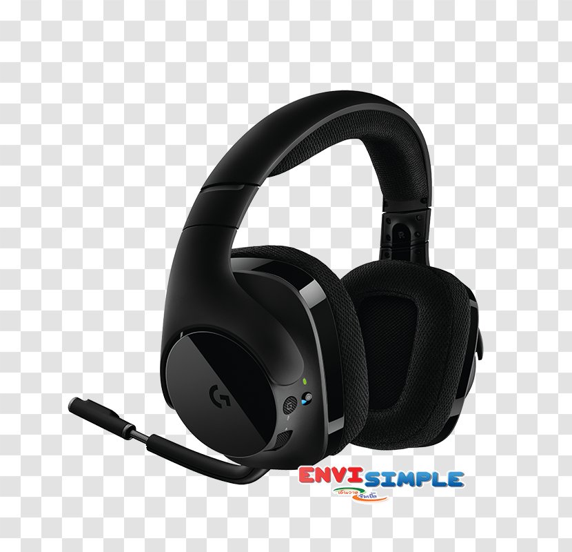 Xbox 360 Wireless Headset 7.1 Surround Sound Headphones Transparent PNG