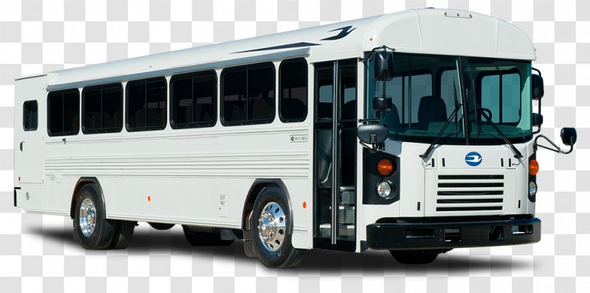 Blue Bird Corporation All American Vision Bus - Minibus Transparent PNG