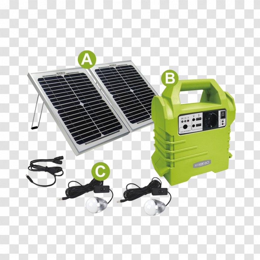 Battery Charger Centrale Solare Photovoltaics Turbine Electric Generator - Technology - Power Kite Transparent PNG