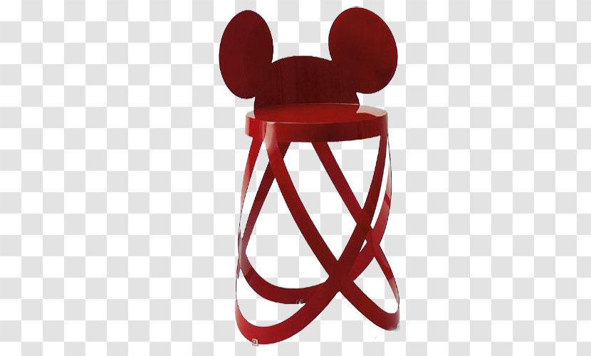 Mickey Mouse Table Stool The Walt Disney Company Furniture - Seat - Red Rice Chair Transparent PNG