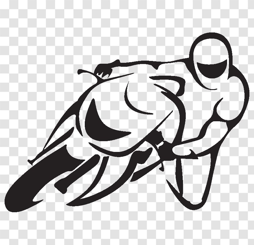 Motorcycle Sport Bike Bicycle Clip Art - Flower Transparent PNG