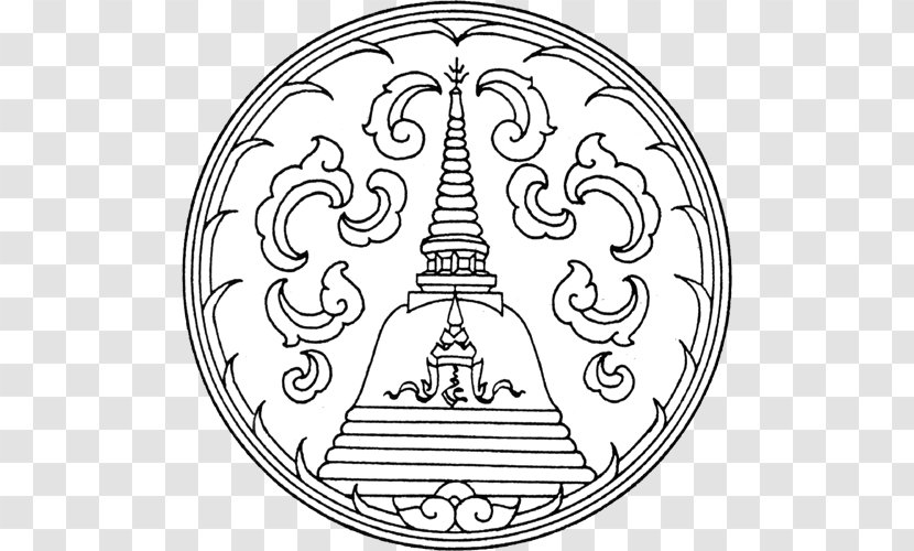 Phra Pathommachedi Suphan Buri Province Seals Of The Provinces Thailand Stupa - Tree - Seal Transparent PNG