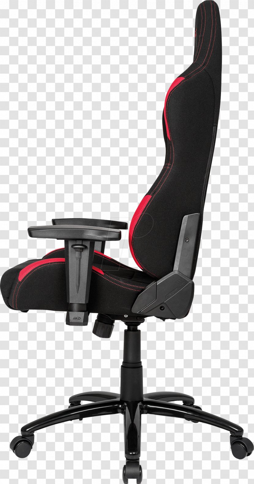 Gaming Chair Wing AKRacing Video Game - Black White Transparent PNG