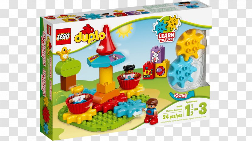 Lego Duplo LEGO 10845 DUPLO My First Carousel Toy Block - Cartoon Transparent PNG