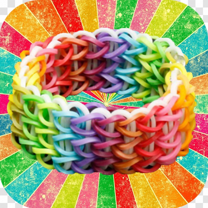 Rainbow Loom Bracelet Rubber Bands Jewellery Do It Yourself - Bead Transparent PNG