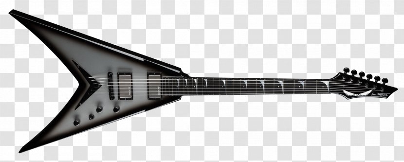 Dean VMNT Gibson Flying V Musical Instruments Electric Guitar - Cartoon - Megadeth Transparent PNG