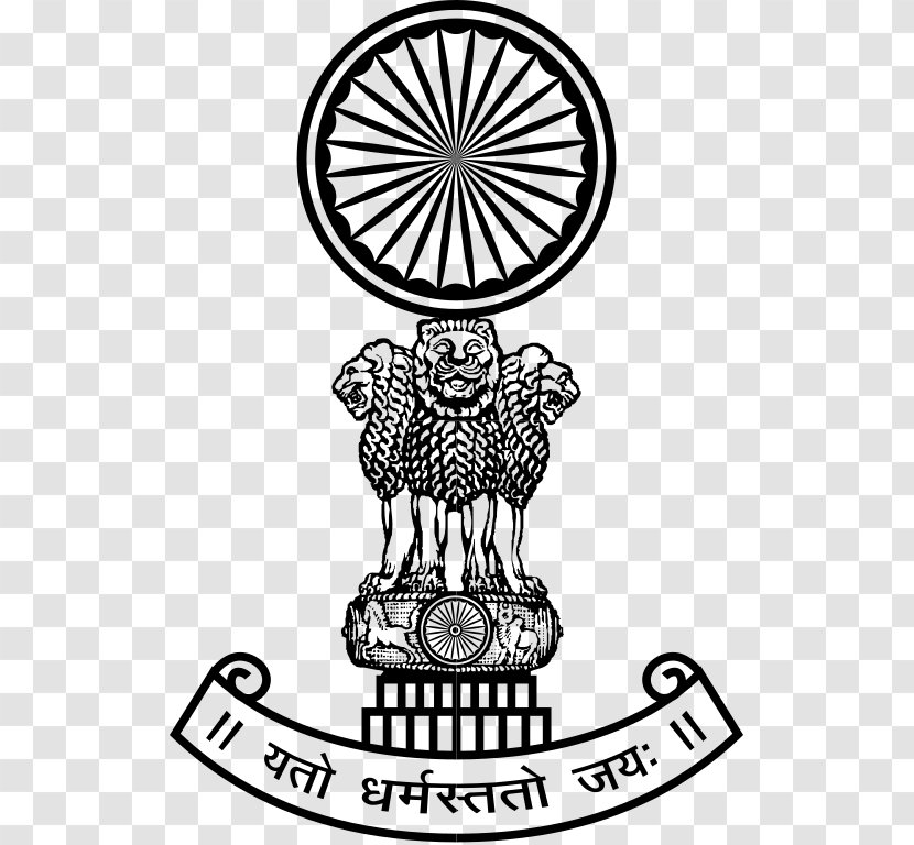 Lion Capital Of Ashoka Sarnath Pillars Government India State Emblem - Chakra - Symbol Transparent PNG