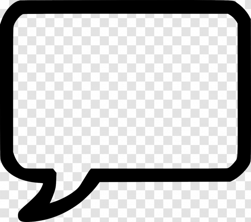 Speech Balloon Clip Art - Black - Be Cool Transparent PNG