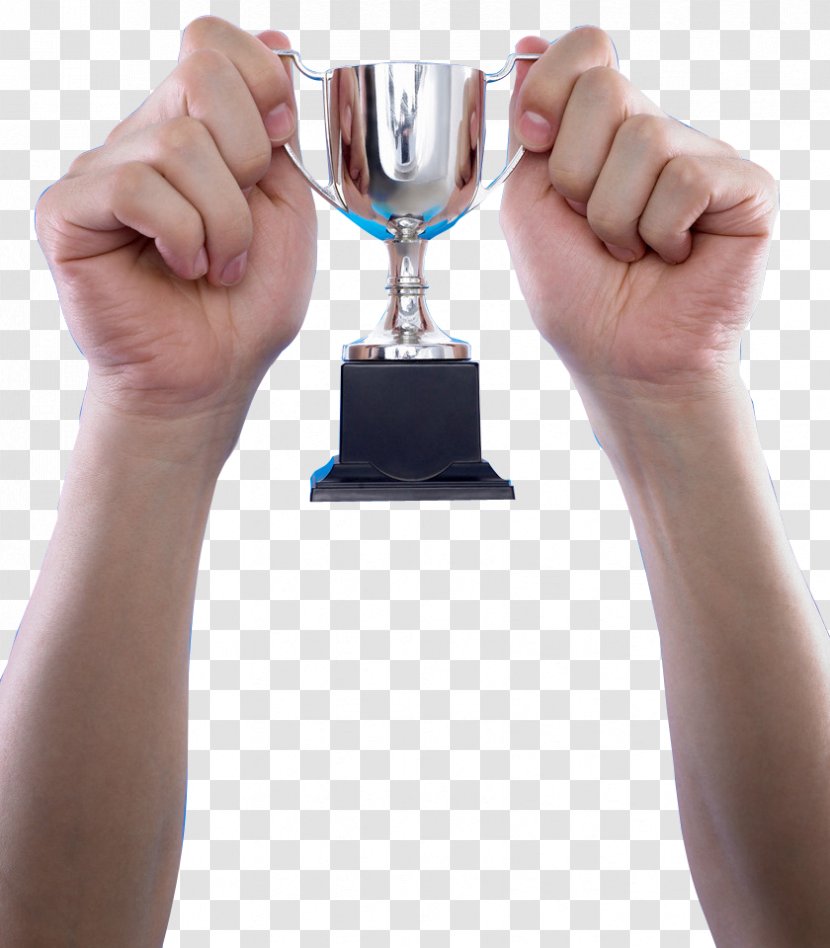 Industry Management Company Service Business - Resource - Hand-held Trophy Picture Transparent PNG