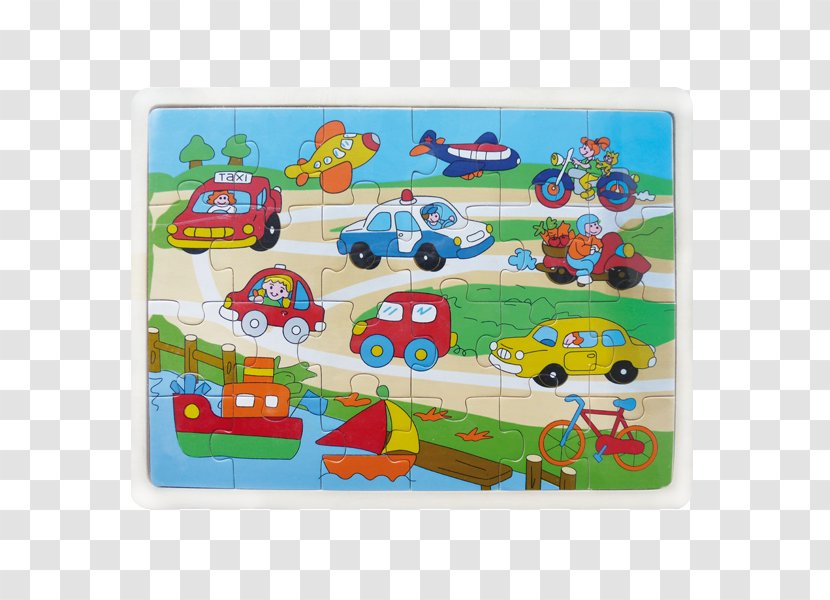 Toy Jigsaw Puzzles Wood Traffic Transparent PNG