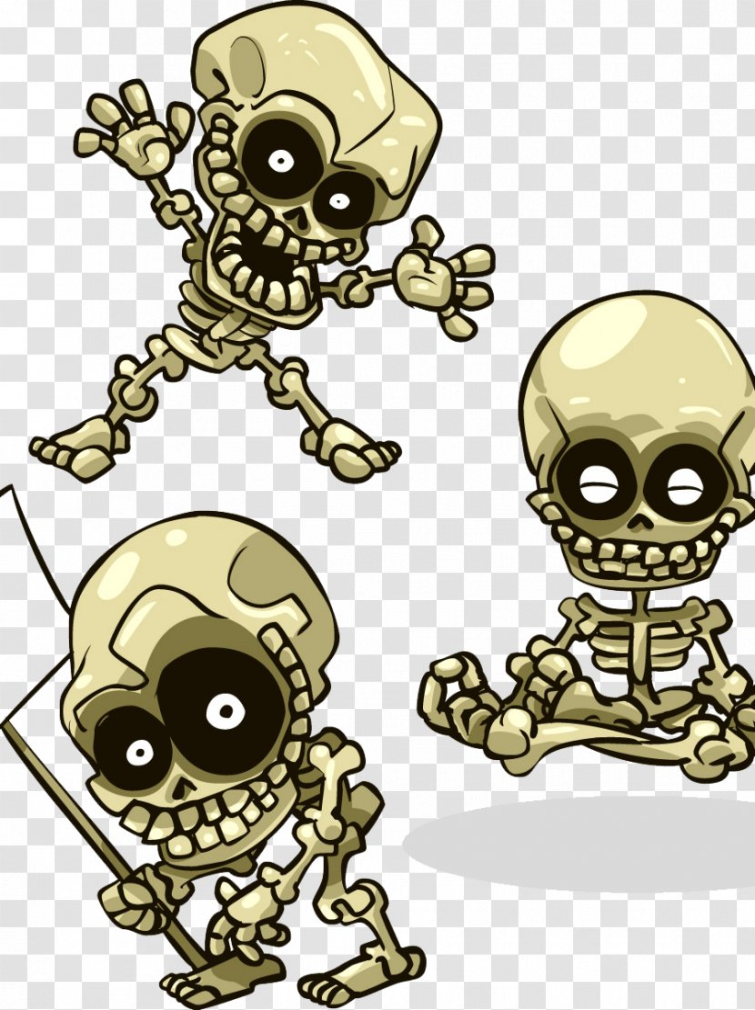 Cartoon Illustrator Skull - Stock Photography Transparent PNG