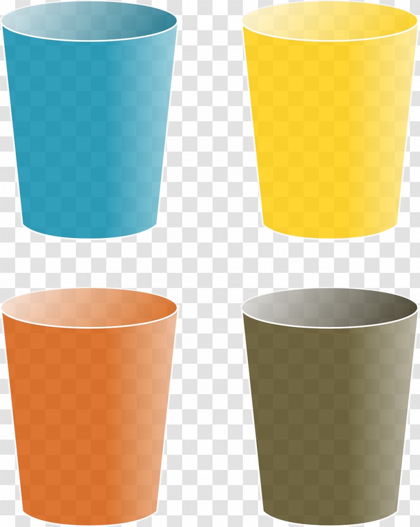 Coffee Cup Clip Art - Windows Metafile - Colored Glass Transparent PNG