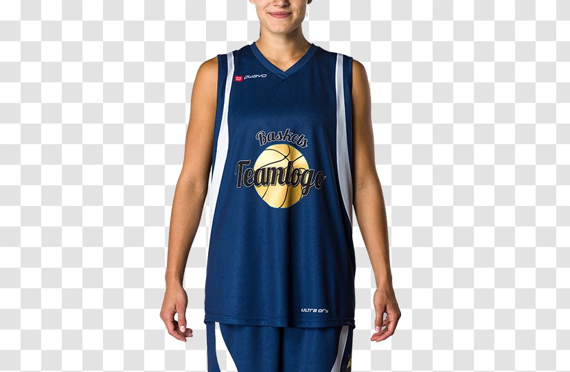 Jersey T-shirt Basketball Uniform Sleeveless Shirt - Sleeve Transparent PNG