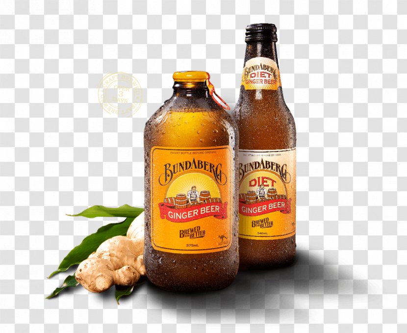 Ginger Beer Moscow Mule Ale Fizzy Drinks - Bundaberg Brewed Transparent PNG
