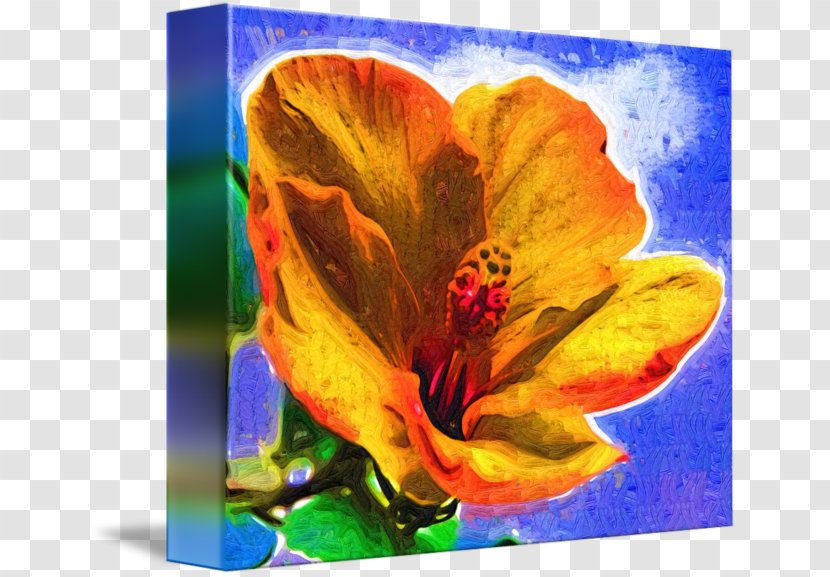 Painting Petal Acrylic Paint Still Life Photography - Spring Framework Transparent PNG