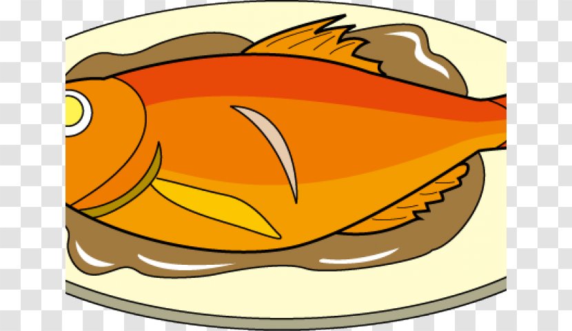 Fried Fish Clip Art Frying Fry - Meal Transparent PNG