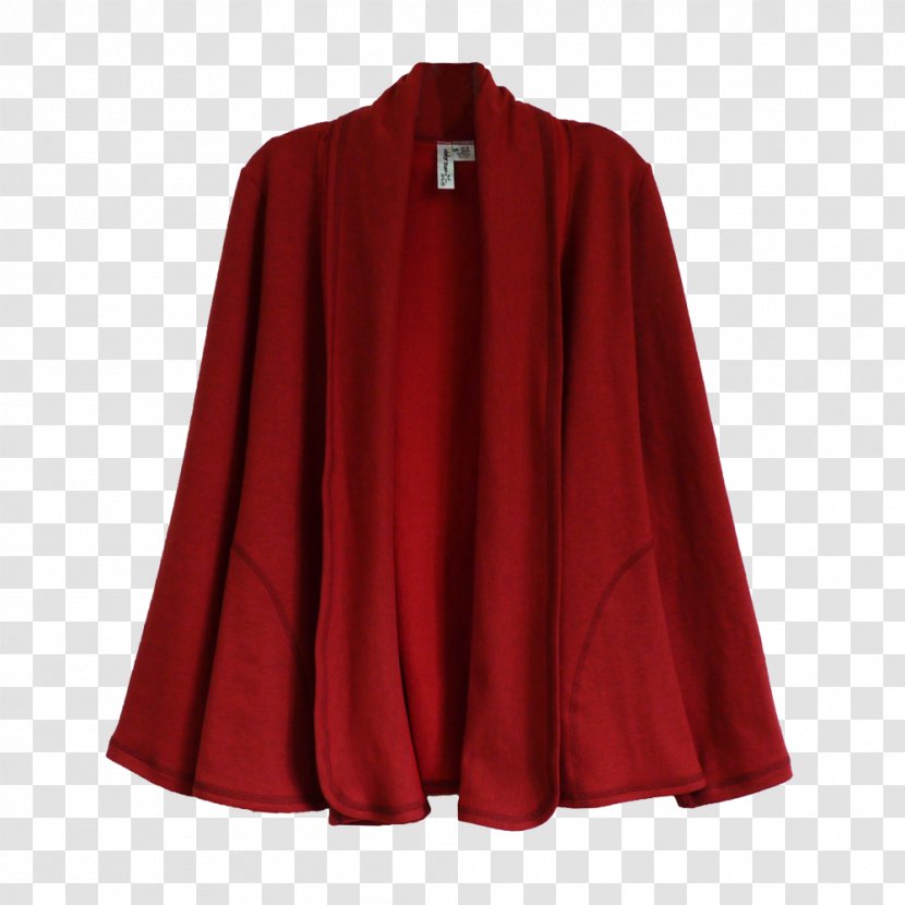 Maroon Sleeve - Hand-painted Clothing Transparent PNG