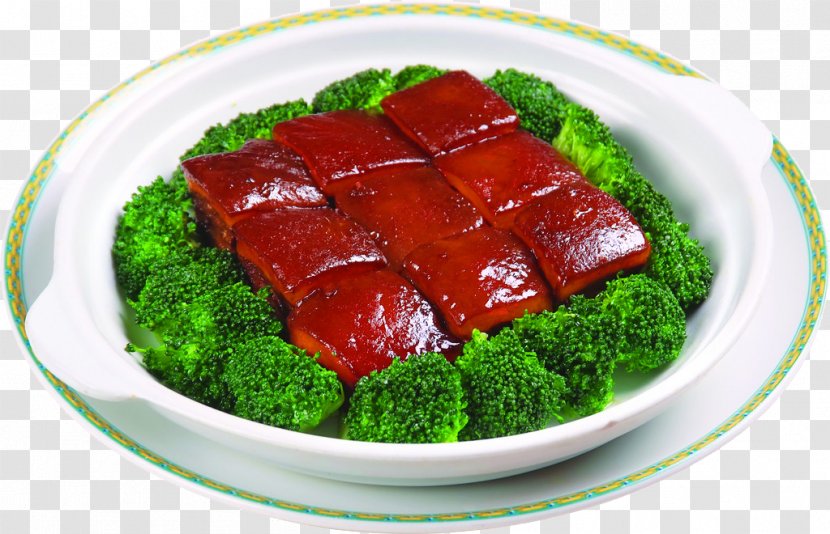 Hangzhou Dongpo Pork Chinese Cuisine U676du5e2eu83dc Food - Ingredient - Broccoli Transparent PNG