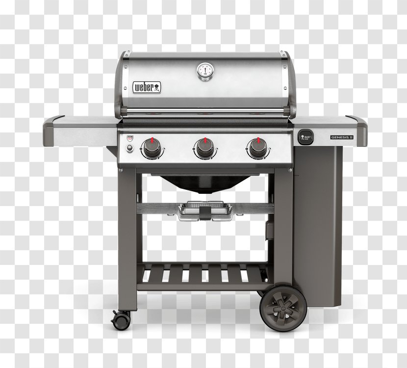 Barbecue Weber Genesis II S-310 Weber-Stephen Products Natural Gas Propane - Ii - Stoves Transparent PNG