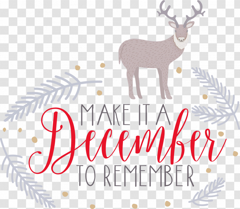 Make It A December December Winter Transparent PNG