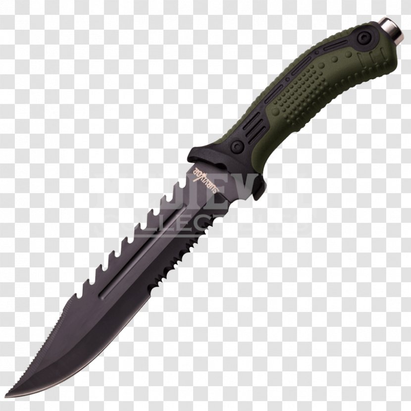 Pocketknife Combat Knife Blade Hunting & Survival Knives - Melee Weapon - Serrated Transparent PNG