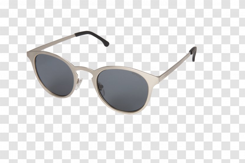 Sunglasses KOMONO Boutique Silver - Eyewear - Ray Ban Transparent PNG