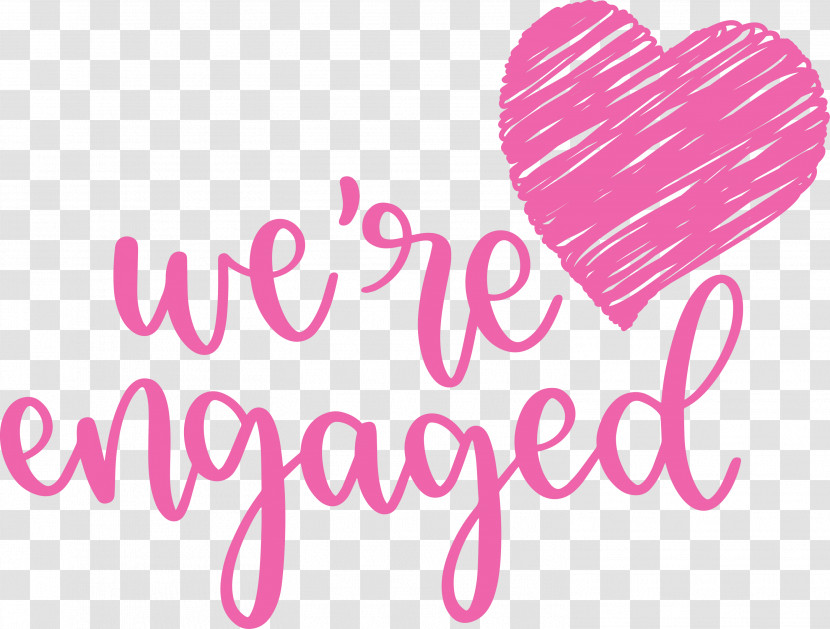 We Are Engaged Love Transparent PNG