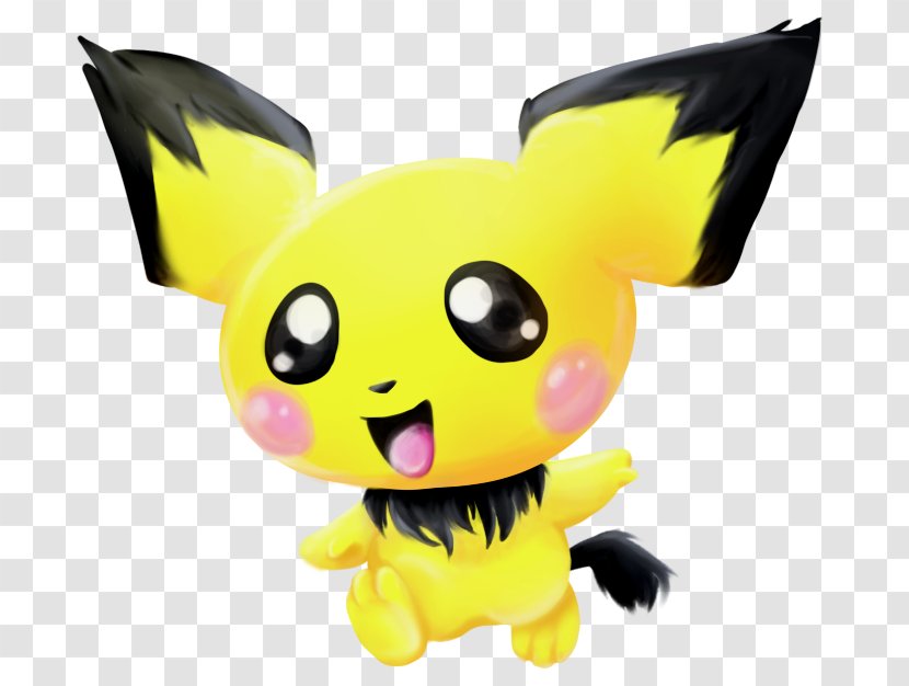 Pichu DeviantArt Drawing Plush - Pokemon - Artist Transparent PNG