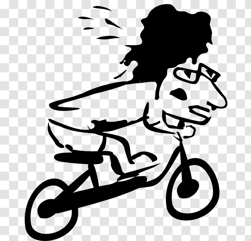Cycling Bicycle Clip Art - Human Behavior Transparent PNG