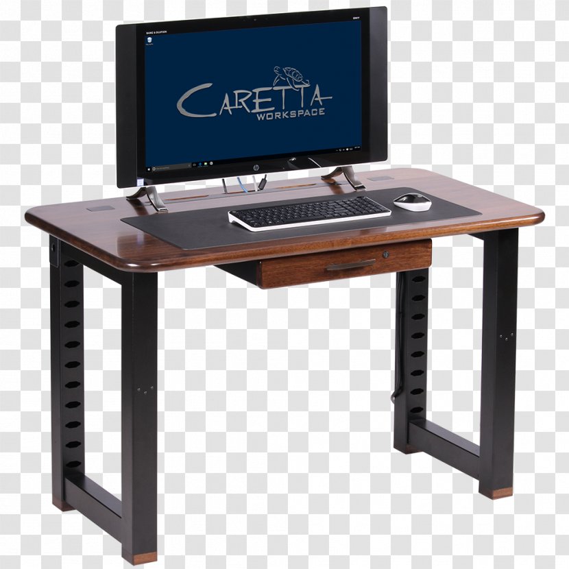 Desktop Computers Table LOFT - Desk - Wood Transparent PNG