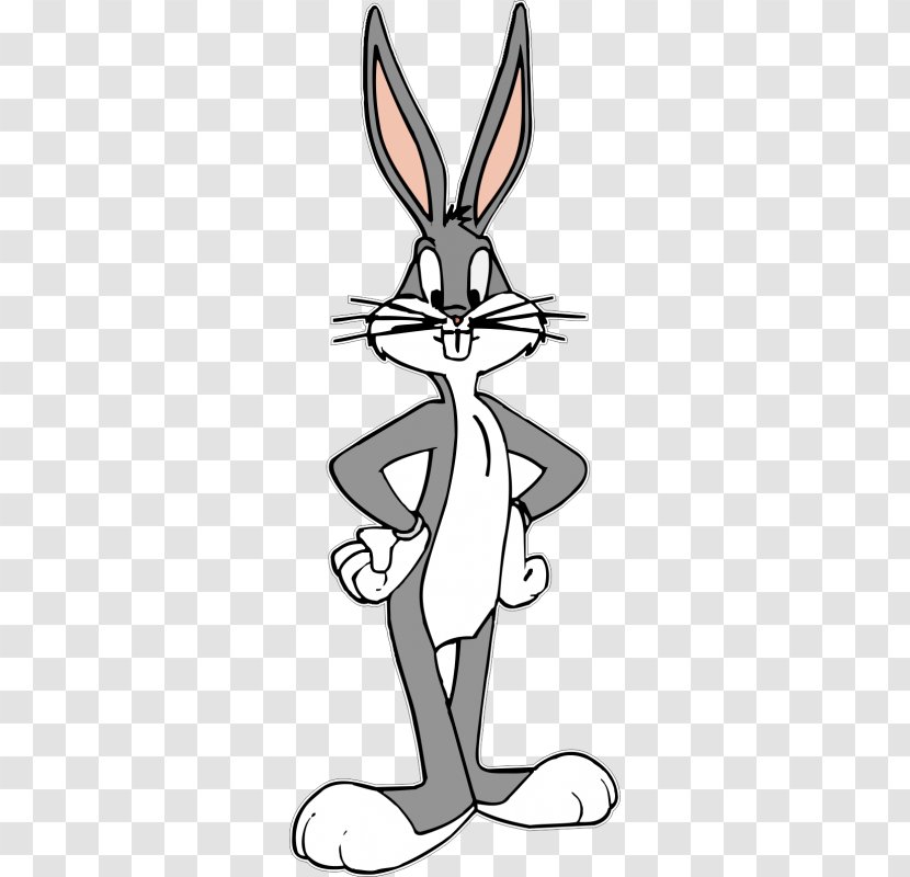 Bugs Bunny Porky Pig Looney Tunes Cartoon - Rabbit Transparent PNG