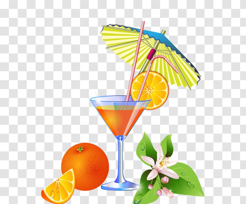 Cocktail Martini Margarita Juice Tequila Sunrise - Orange Transparent PNG