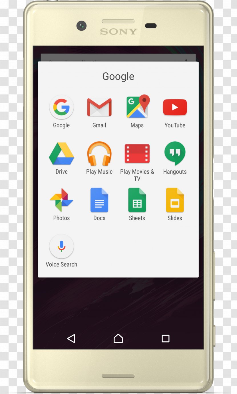 Sony Xperia Z5 XZ X Performance Google - Mobile Device Transparent PNG