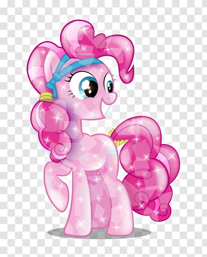 Pinkie Pie Rarity Pony Rainbow Dash Applejack - Cartoon - Crystallize Transparent PNG