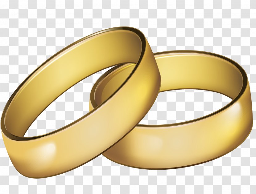 Wedding Ring Gold Marriage Transparent PNG