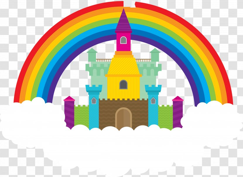 Rainbow Color Room Euclidean Vector - Arch - Castle Transparent PNG