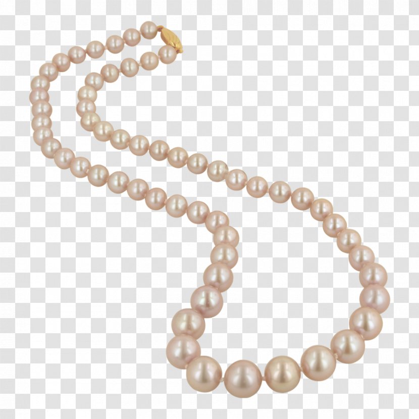 Pearl Necklace Jewellery Bead Stringing Clip Art - Cultured - String Transparent PNG