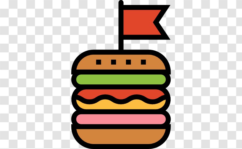 Hamburger Button Fast Food Clip Art - Yellow - Best Burger Delicious Transparent PNG