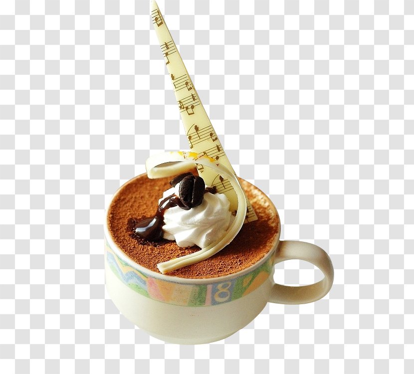 Tiramisu Espresso Mousse Cream Dessert - Coffee Cup - Cake Transparent PNG