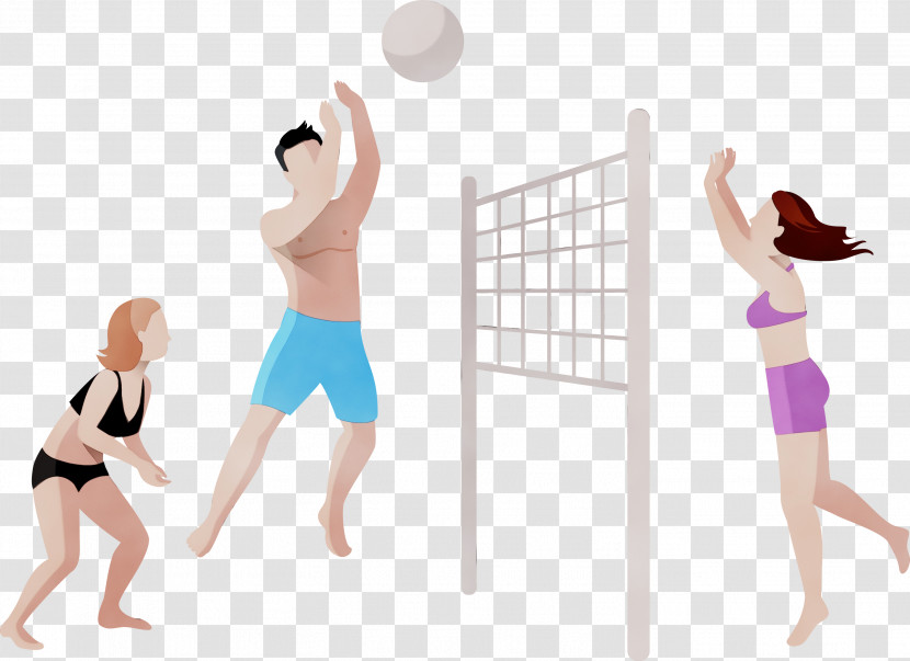 Volleyball Volleyball Player Volleyball Ball Fun Transparent PNG