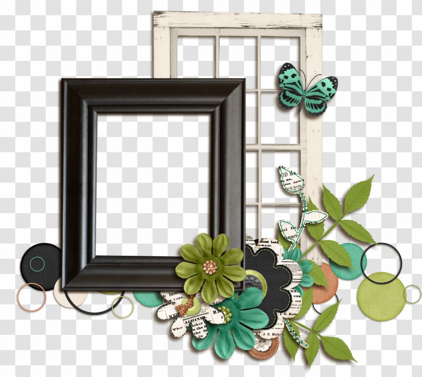 Picture Frames Download - Flower - Gray Frame Transparent PNG