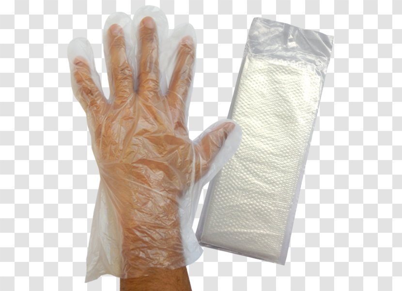 Rubber Glove Plastic Medical Polyethylene - Safety - Polymer Transparent PNG