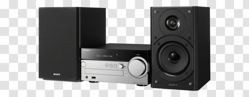 Audio System Sony CMT-SX7B AirPlay High Fidelity Compact Disc - Equipment Transparent PNG