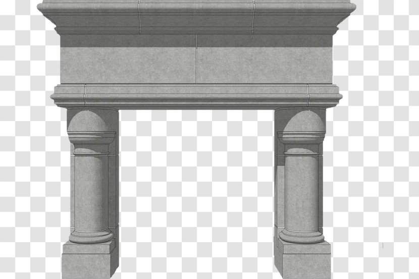 Europe United States - Designer - And The Stone Door Material Free To Pull Transparent PNG