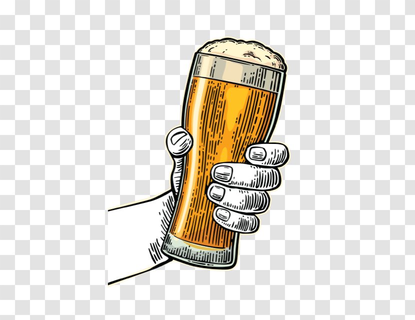 Beer Glasses Drink Oktoberfest Illustration - Beverage Can Transparent PNG