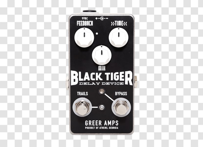 Tiger Guitar Amplifier Delay Effects Processors & Pedals Greer Amps - Efectos De Guitarra Transparent PNG