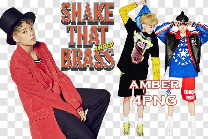 South Korea SHAKE THAT BRASS F(x) K-pop Beautiful - Girl Group - Amber Liu Fx Transparent PNG