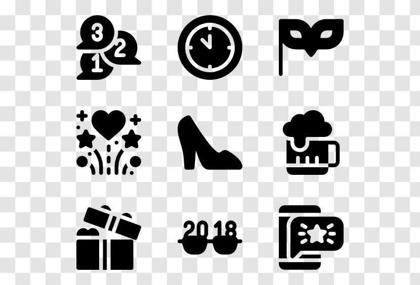 New Year Auspicious Font - Symbol - Area Transparent PNG