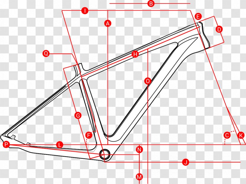 Syncline Bicycle Frames Mountain Biking Angle - Geometri Transparent PNG