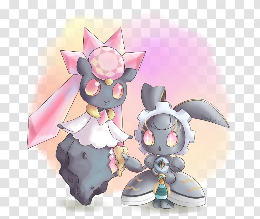 Magearna Pokémon Arceus Diancie Hoopa - Blissey - Pokemon Transparent PNG